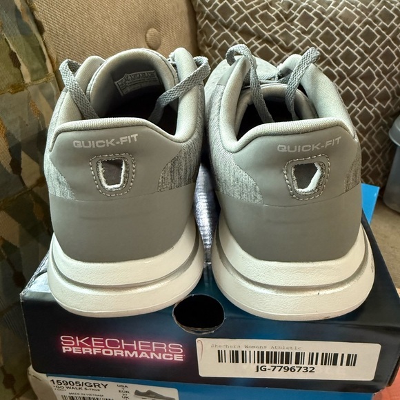 Skechers Women's Go Walk 5-True Gray Sneakers sz 7 ladies - Picture 6 of 7